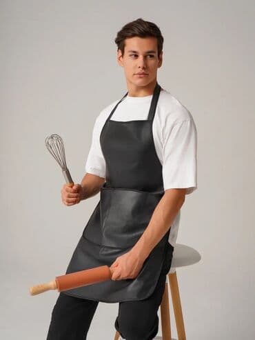 фартуки для официантов: Кожаный фартук 👍 Дордой рынок🇰🇬 ➡️Оптом и в розницу Качество 🔥🔥🔥🔥 🔴 — 19