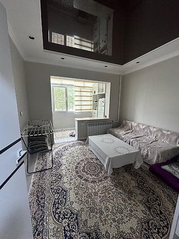 Недвижимость: 1 комната, 32 м², Кок-Жар мкр 105 серия, 1 этаж, Евроремонт — 1