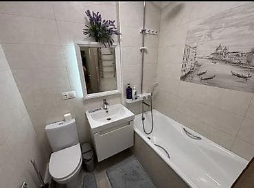 2 х спальная кровать: Посуточная квартира ванные принадлежности парковка телевизор домофон — 4