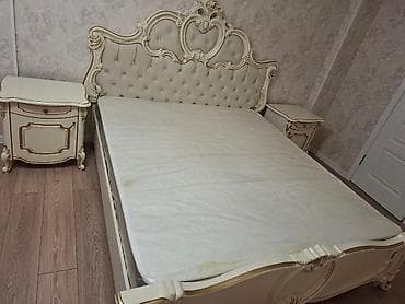 королевский стол: Стол и стул для зала, Новый, цвет - Бежевый — 3