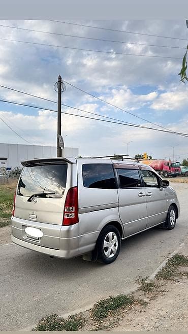 Продажа авто: Nissan Serena: 2002 г., 2 л, Вариатор, Газ, Минивэн — 7