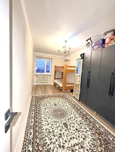 osh flat: 2 комнаты, 47 м², Ошский рынок / базар 104 серия, 4 этаж, Евроремонт — 1