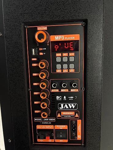 модуль усилитель: Портативная акустическая система JAW X8SH с беспроводным микрофоном - — 3