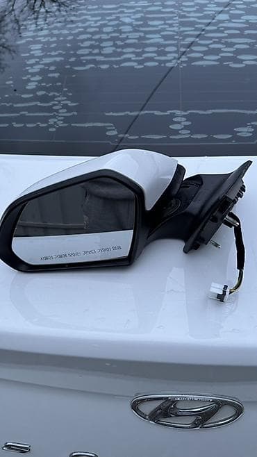 зеркало саната: Боковое левое Зеркало Hyundai Б/у — 1