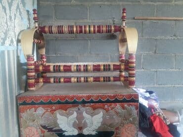 кресло качалка для малышей: Люлька, Новый, Колыбель, Дерево, цвет - Золотой, Платная доставка — 9