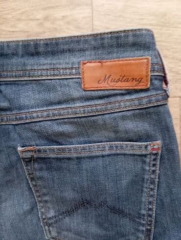 Киреге берилүүчү кийимдер: Жынсылар, Түз, Mustang, Туркия, Бели орто, S — 8