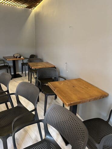 кресло для кафе: Столы для кафе и ресторанов • Нижнее основание размером 410х410 мм — 3