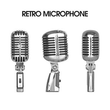 микрофон шур: 🎙 Ретро-микрофон в стиле 50–60-х годов — эффектный акцент на сцене и в — 1