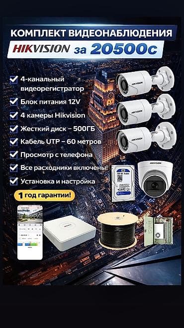бу чехол: 📦 В комплект входит: 🖥 4-канальный видеорегистратор 🔌 Блок питания — 1