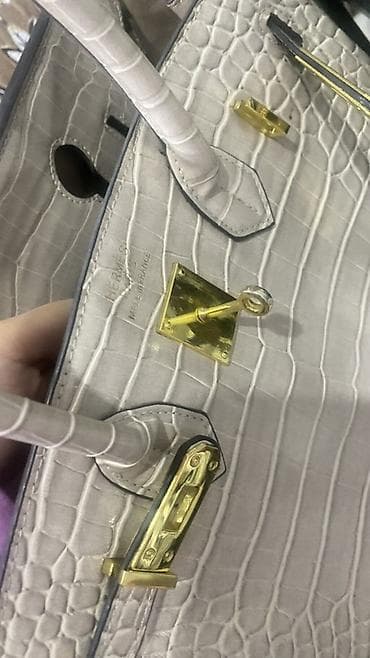 сумки гермес: Классическая сумка, Франция, Материал: Искусственная кожа, Жёсткая конструкция, Женские, Б/у — 4