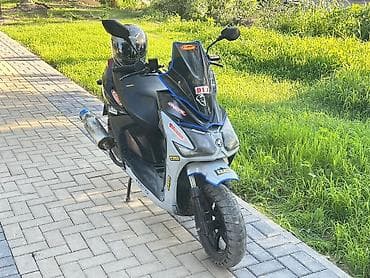 sc project: Скутер спортивного стиля с тюнингом и аксессуарами. Основные — 2