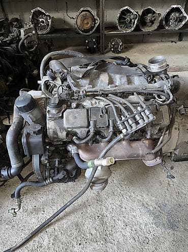 Автозапчасти: Бензиновый мотор Mercedes-Benz 2000 г., 5 л, Б/у, Оригинал, Германия — 2