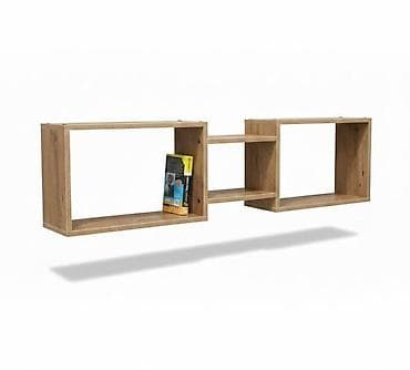 подвесная: Книжная полка, ЛДСП, Подвесная — 1