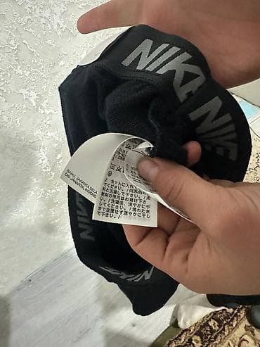 Плащи: Мужской спортивный костюм, M, Nike, Новый, цвет - Черный, Самовывоз — 5