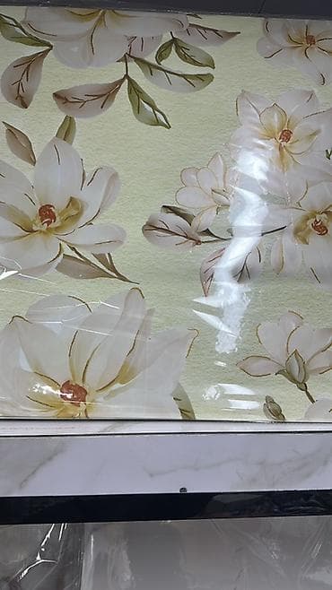 кафель черный: Назначение: Для пола, Глянцевое покрытие, 60x60 см — 4