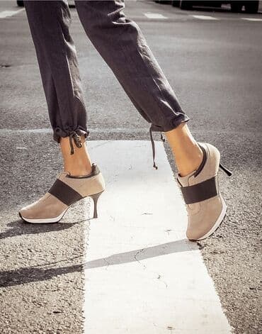 Айымдардын бут кийими: Элегантные и удобные кроссовки на высоком каблуке Кроссовки Tepper — 6