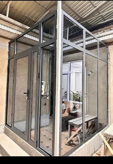 Окна на заказ: Алюминиевое окно на заказ, Тип окна: Панорамные, Платная установка, Без рассрочки — 6