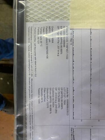 промышленные холодильники для хранения овощей и фруктов: Hepa фильтр для высокой очистки воздуха для производственных — 2