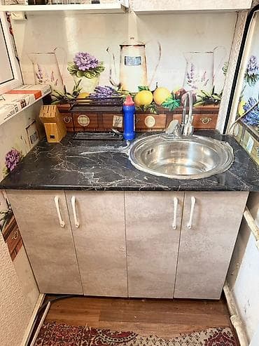 o store: Кухонный гарнитур, Б/у, цвет - Серый, Самовывоз — 4