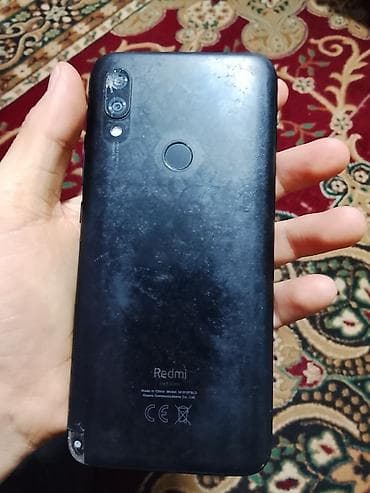 Redmi, Redmi 7, Б/у, 32 ГБ, цвет - Черный, 2 SIM