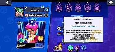 surface studio: Продам профиль Brawl Stars • 163 бойца • 63 000+ кубков • Профиль — 3