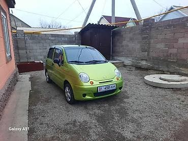 Daewoo: Daewoo Matiz: 2007 г., Механика, Бензин, Хэтчбэк — 1