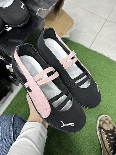 Балетки с перекрестными резинками - Женская модель в стиле — 2