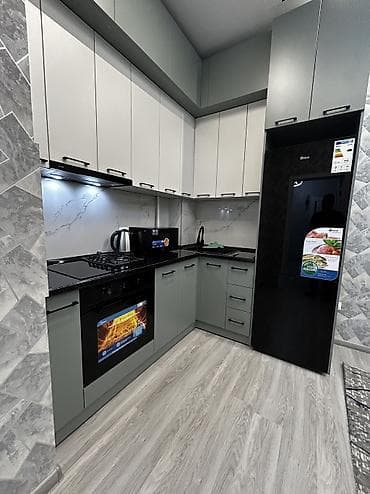 квартиры токолдош: 1 комната, Душевая кабина, Постельное белье, Кондиционер — 4