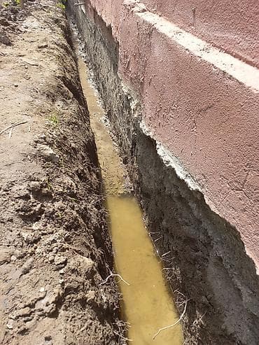 уста фундамент: Дренаж вокруг фундамента и гидроизоляция - Устройство пристенного — 4