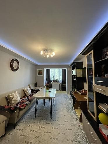 сдается квартира бишкек парк: 2 комнаты, 60 м², 3 этаж, Евроремонт — 1