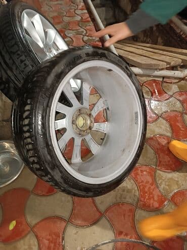 разноширокие: Литые Диски R 20 Lorinser, Комплект, отверстий - 5, Б/у — 2