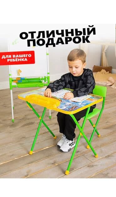 детскую мебель: Набор детской мебели Ника предназначен для детей возраста от 3 до 7 — 9