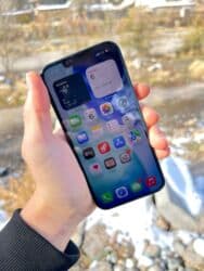 мобилдик телефон: IPhone 13, Б/у, 128 ГБ, Midnight, Кабель, Коробка, Чехол, 78 % — 8