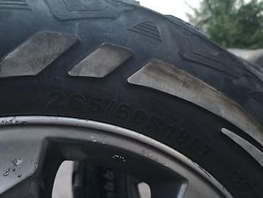 вездеход шина: Колеса в сборе 265 / 60 / R 18, Всесезонная, Б/у, Комплект, Внедорожные (АТ/МТ), Литые, отверстий - 6 — 9