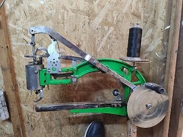 Оборудование для швейных цехов: Ручная сапожная/ремесленная прошивочная машина для кожи и толстой — 1