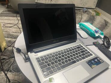 питание: Ноутбук, Asus, 4 ГБ ОЭТ, Intel Core i7, 15 ", Колдонулган, Жумуш, окуу үчүн, эс тутум HDD — 2