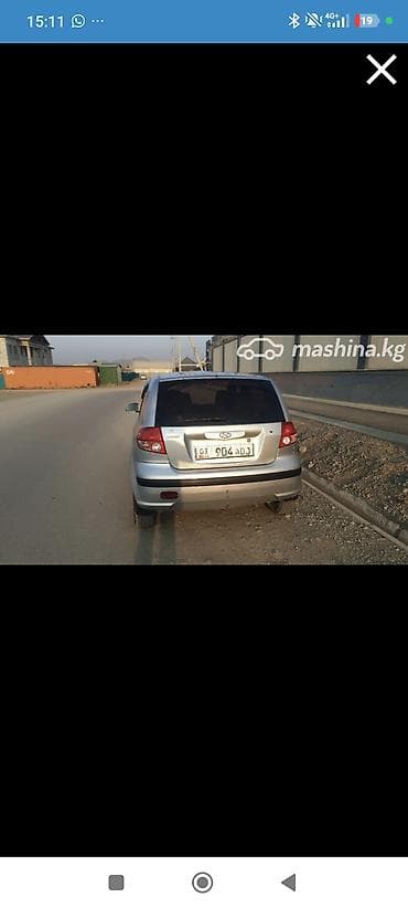 fort transit: Hyundai Getz: 2003 г., 1.6 л, Бензин, Хэтчбэк — 2