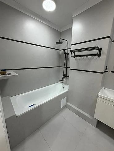 Квартиры: 2 комнаты, 60 м², Ак-Кеме (старый аэропорт) Элитка, 3 этаж, Свежий ремонт — 6