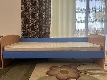 детская кровать теремок: Срочно продается Односпальная кровать с матрасом - Размер спального — 1