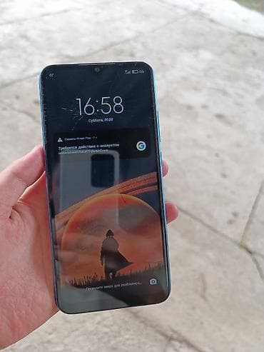 аудио колонки: Redmi, Redmi 10A, Б/у, 64 ГБ, цвет - Синий — 2