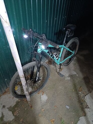 горный велосипед с широкими колесами: Горный велосипед хардтейл, бирюзовая рама. Характеристики и — 3