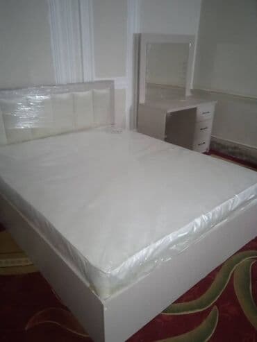 спальный гарнитур в бишкеке фото и цены: Спальный гарнитур, Новый, Двуспальная кровать, Трюмо, Тумба, Кыргызстан, В рассрочку, ДСП, Бесплатная доставка — 12