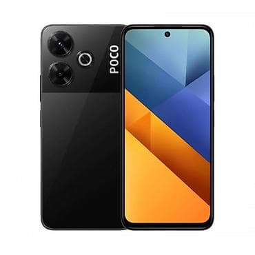 Poco M6, Б/у, 256 ГБ, цвет - Черный, 2 SIM