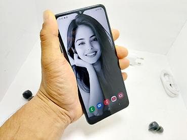 redmi a2: Samsung Galaxy A12, Б/у, 32 ГБ, цвет - Синий, 1 SIM, 2 SIM — 3