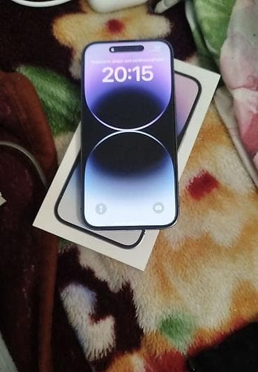 darmoshark m3: IPhone 14 Pro, 256 ГБ, Deep Purple, Коробка, 75 % — 2