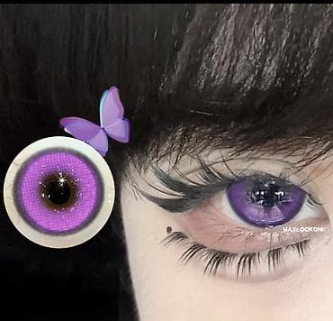 купить цветные линзы: Цветные контактные линзы для увеличения и смены оттенка радужки - — 4