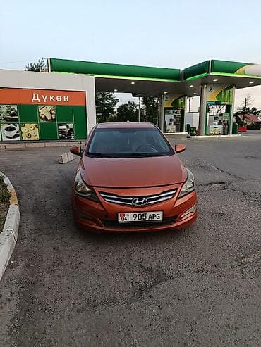 Hyundai Solaris: 2015 г., 1.6 л, Автомат, Бензин, Седан at lalafo.kg Hyundai Solaris: 2015 г., 1.6 л, Автомат, Бензин, Седан