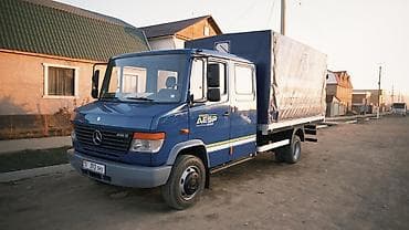 выбор номера о: Mercedes-Benz Vario 816D — тентованный грузовик с двойной кабиной — 6
