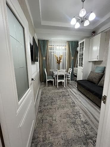 самсу: 1 комната, 39 м², Элитка, 7 этаж, Дизайнерский ремонт — 4