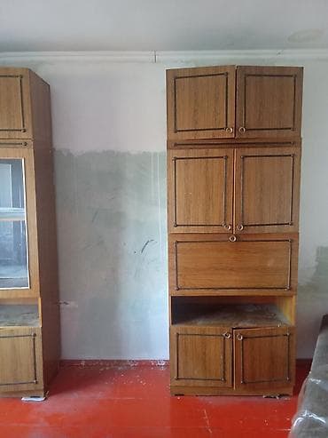 Стенка-шкаф, Тип стенки-шкафа: Модульная, Для зала, Особенности: С отделением под телевизор